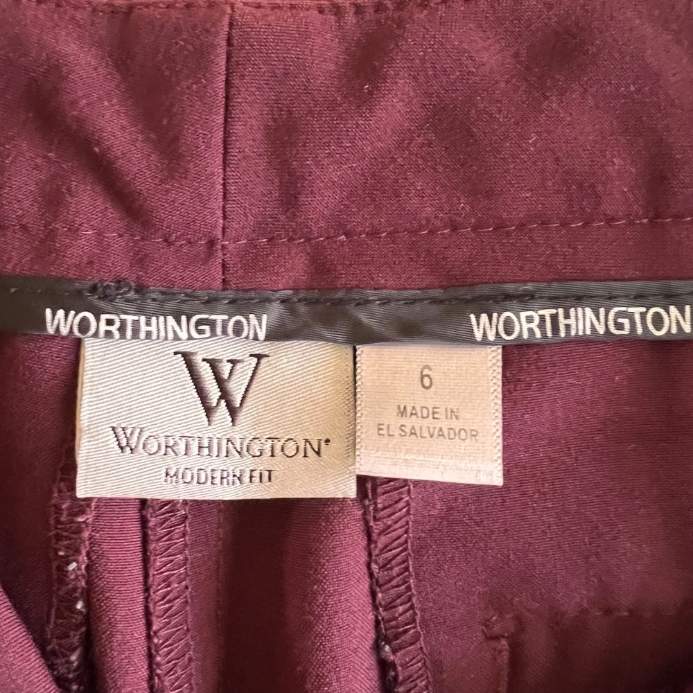Worthington Dress Pants size 6 - Picture 6 of 11